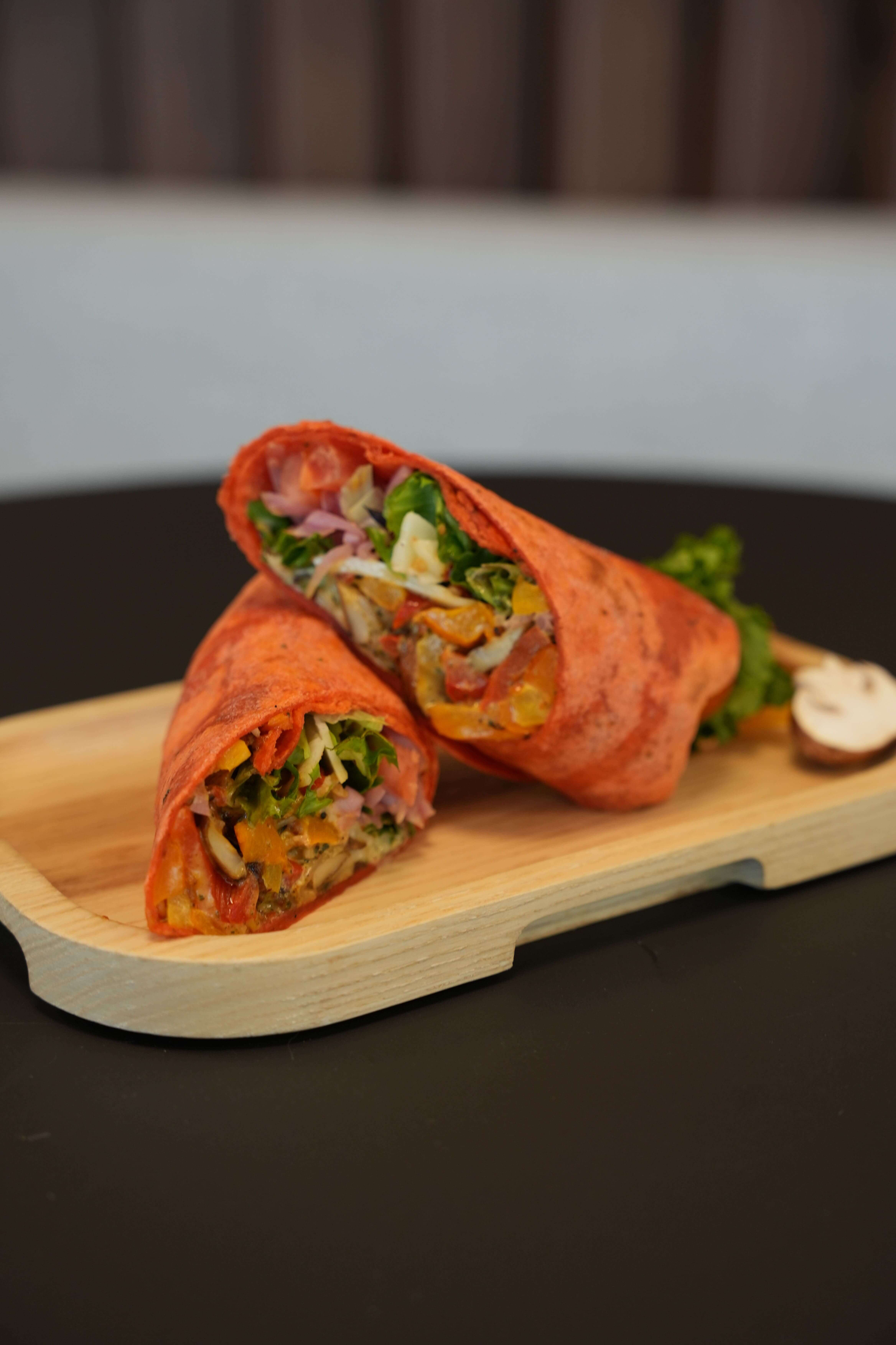 Roasted Veggie Wrap